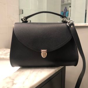 Cambridge Satchel Co Navy Poppy Bag